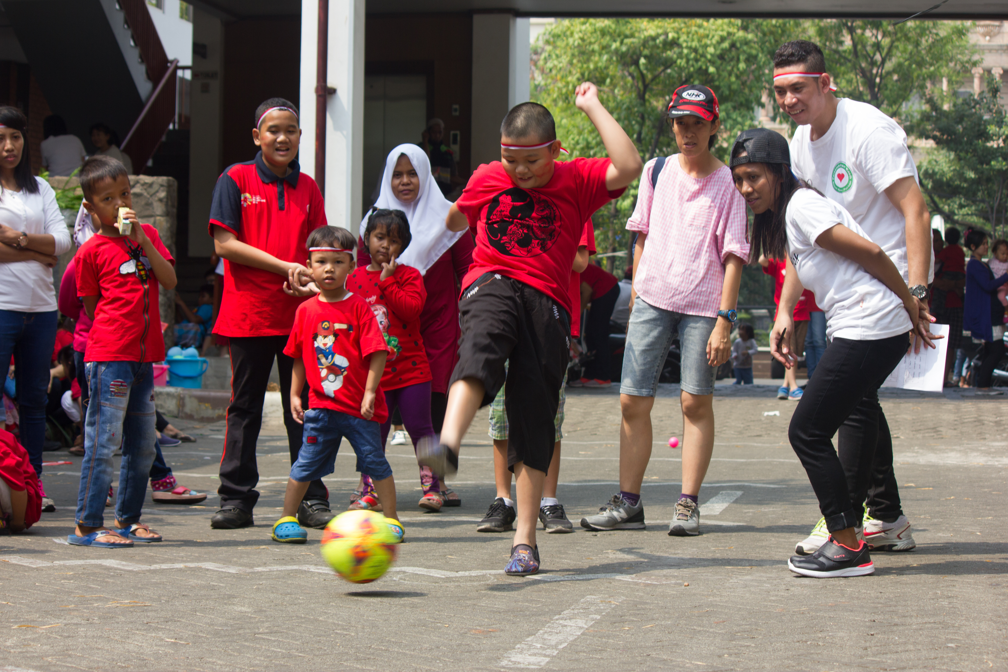 Peringatan Hari Kemerdekaan RI ke 73 oleh Kelompok Anak Berkebutuhan Khusus (ABK) Lovely Hands St. Yohanes Bosco