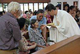 Misa Perayaan Paskah Kelompok Lanjut Usia Bosco (KLUB) 