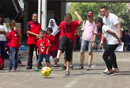 Peringatan Hari Kemerdekaan RI ke 73 oleh Kelompok Anak Berkebutuhan Khusus (ABK) Lovely Hands St. Yohanes Bosco