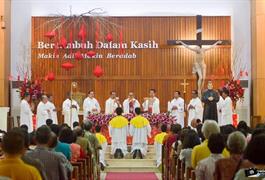 Perayaan Syukur HUT ke-14 Paroki Santo Yohanes Bosco